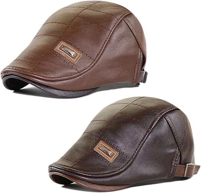 Béret en cuir tendance 2025