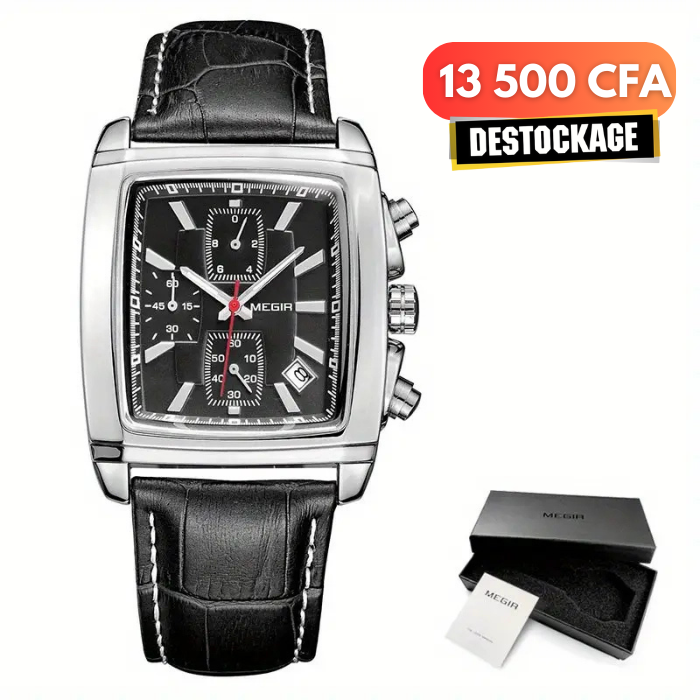 Montre MEGIR de luxe pour homme-CI